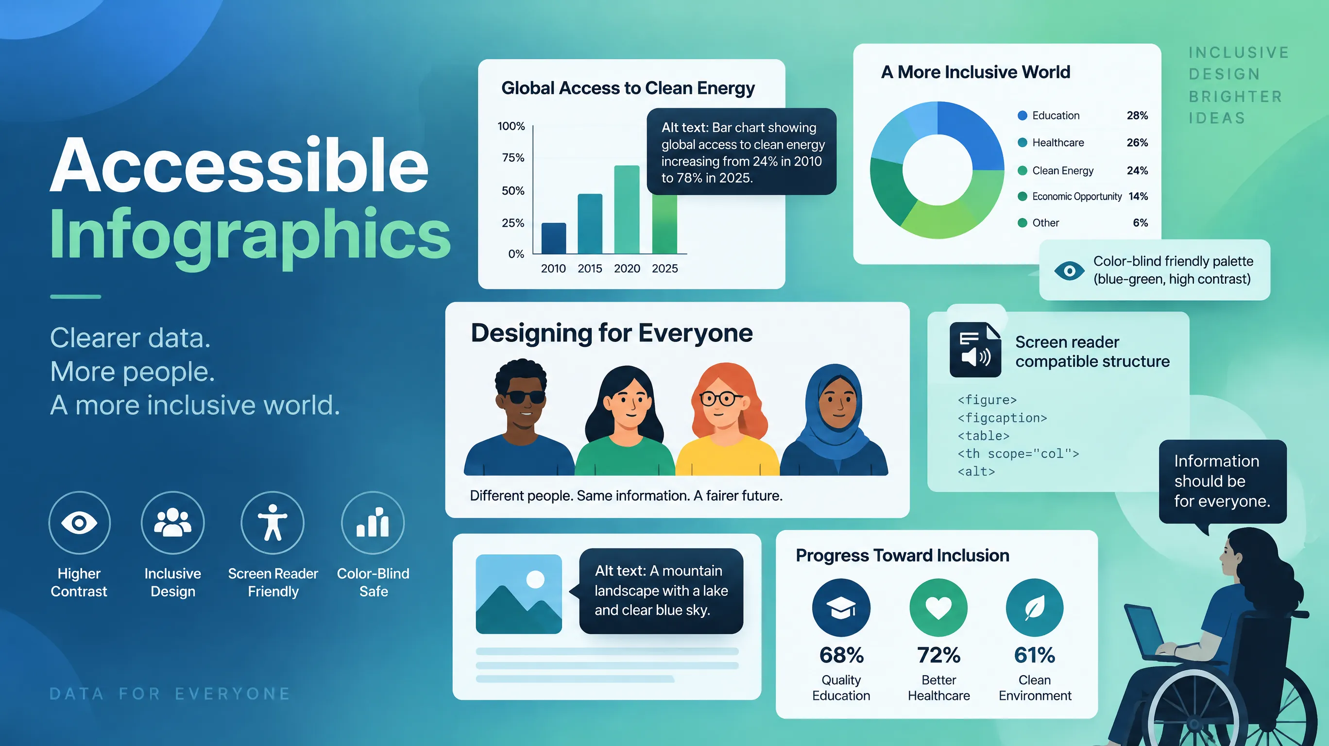 Accessible Infographic Design: Visuals Everyone Can Understand
