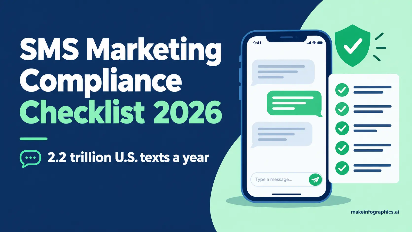 SMS Marketing Statistics & Compliance Checklist 2026