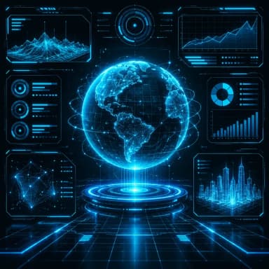 Tech infographic style