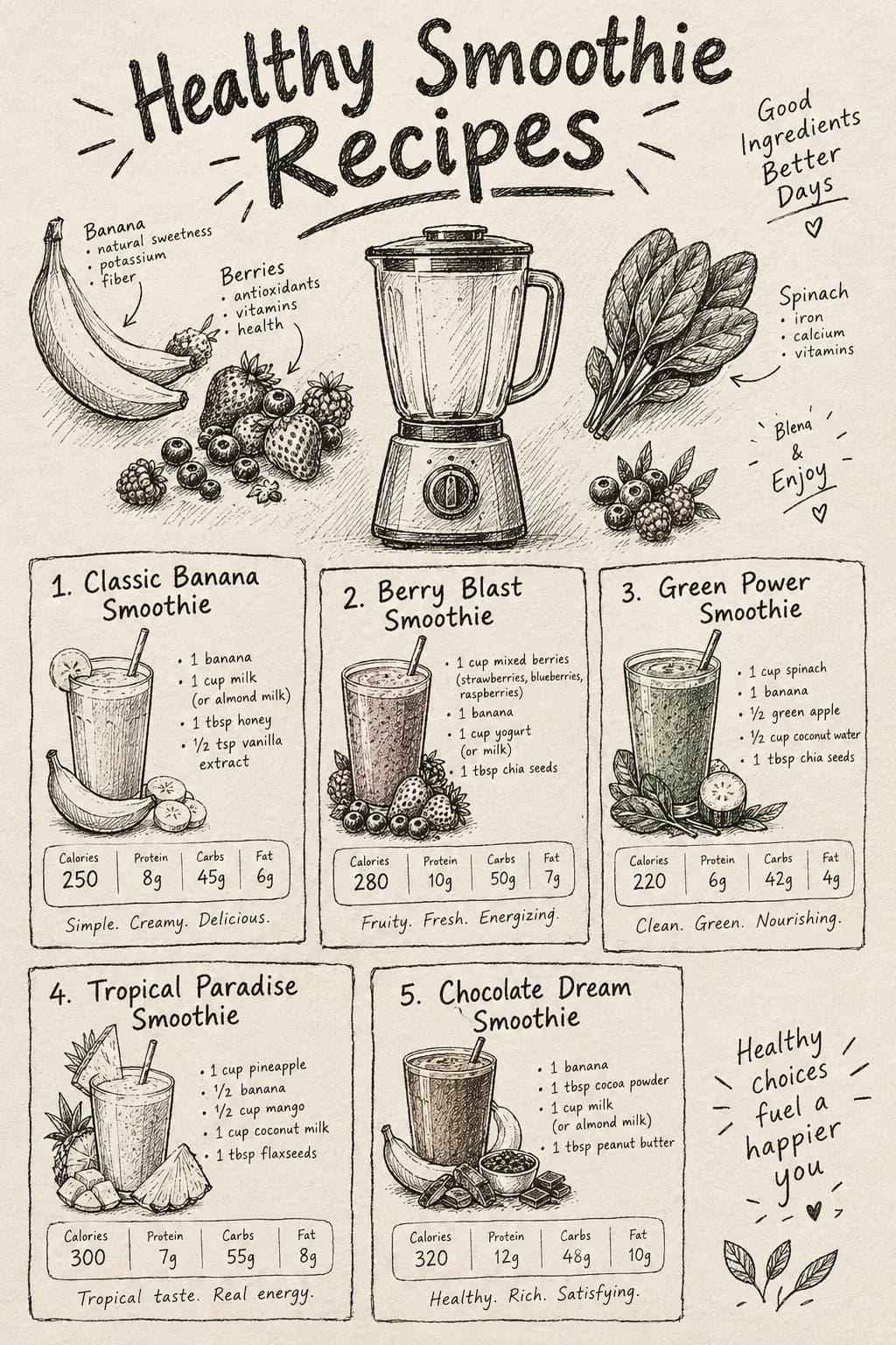 Recipe Infographic preview