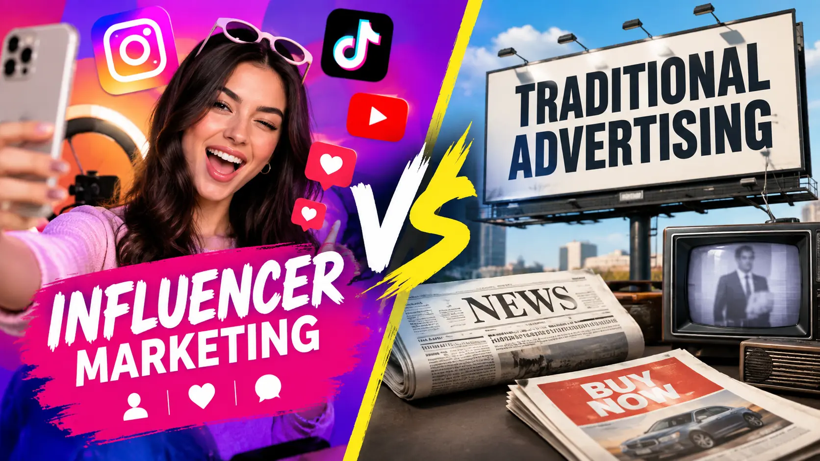 Influencer Marketing vs Traditional Advertising 2026