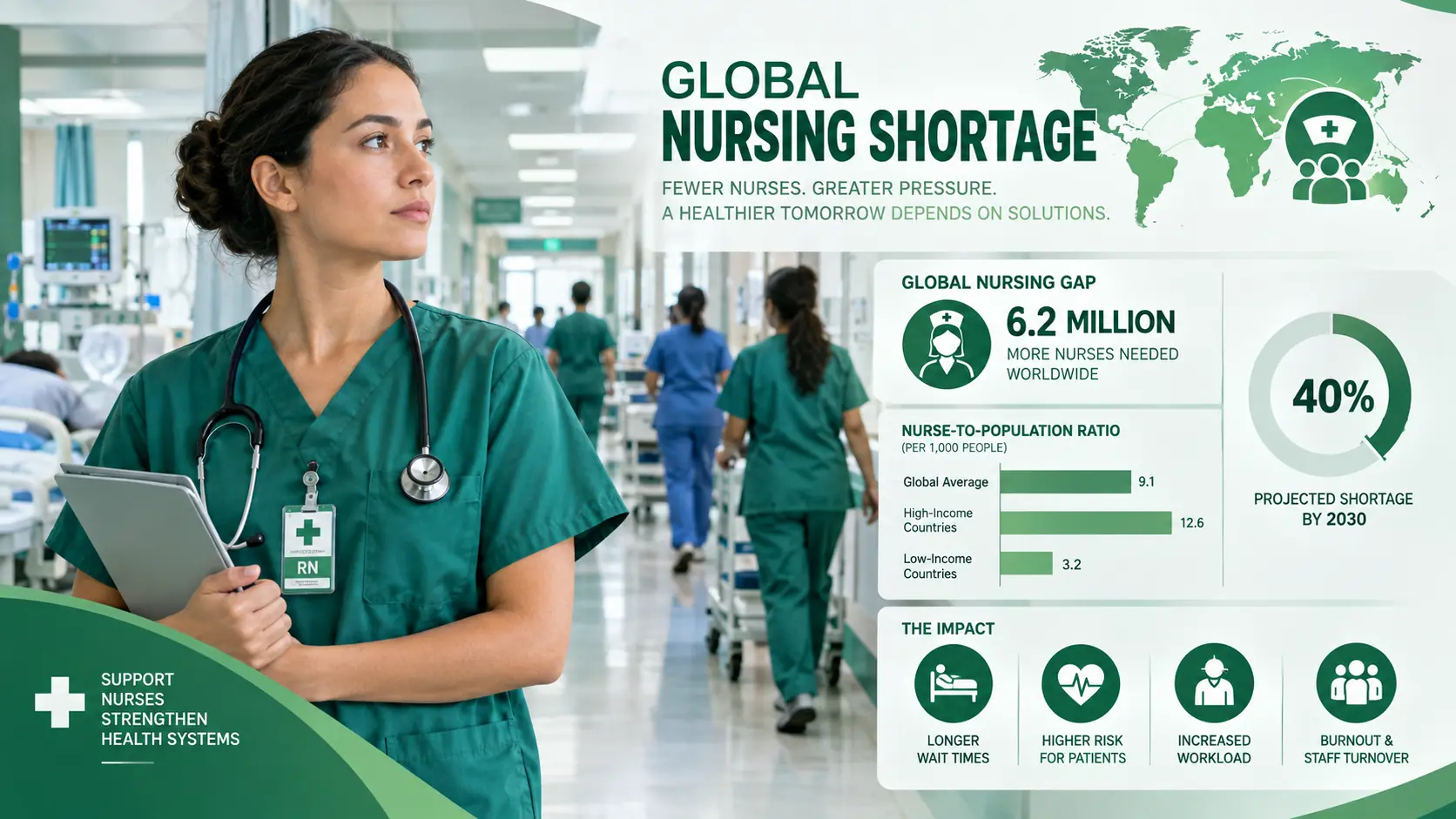 Global Nursing Shortage Crisis Timeline 2026