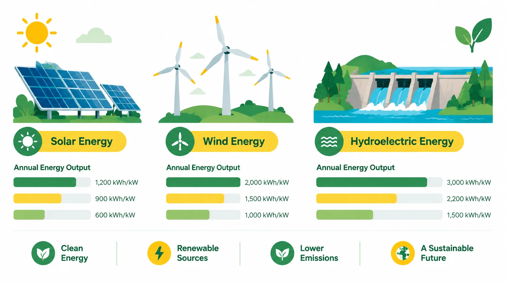 Renewable Energy Sources Comparison