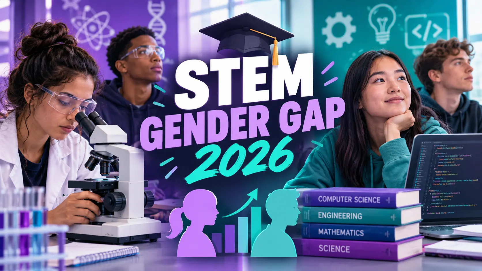 STEM Education Gender Gap Statistics 2026