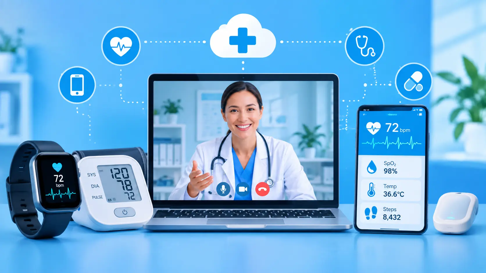 Telemedicine & Digital Health Statistics 2026