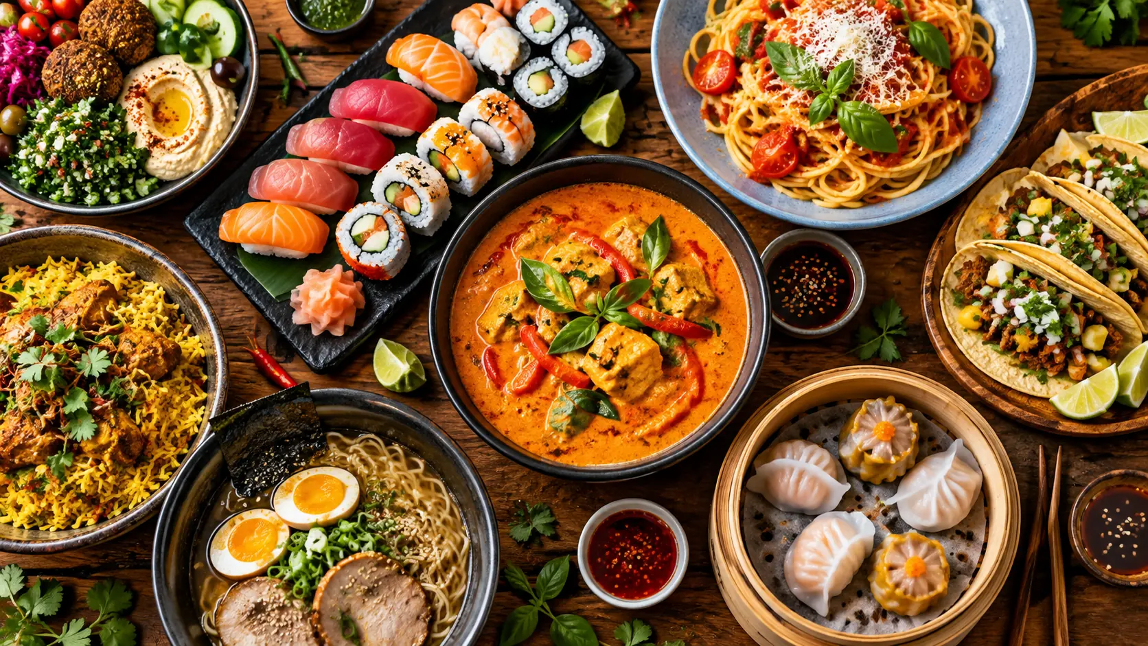 World's Most Popular Cuisines Ranked