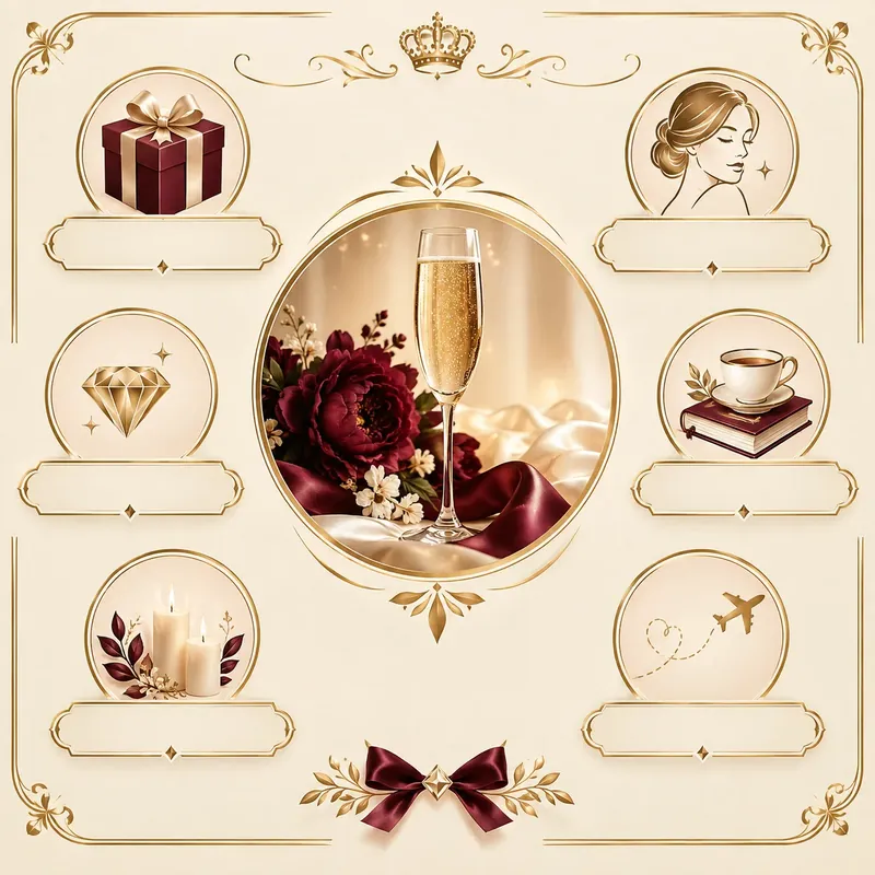 Elegant infographic style