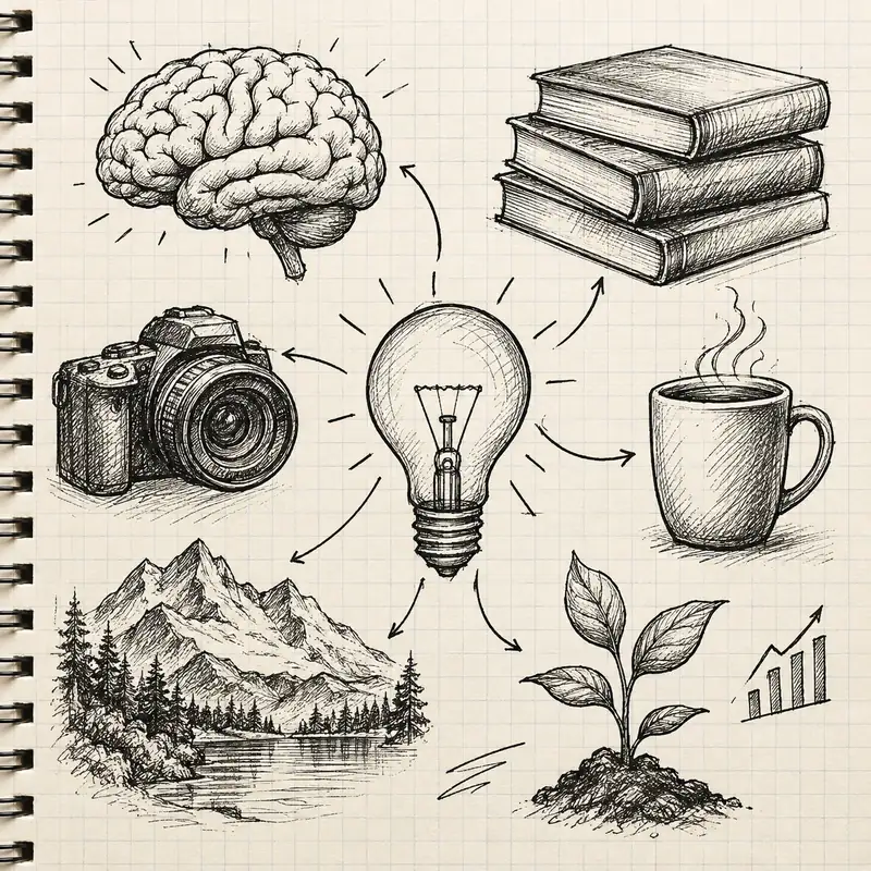 Hand Drawn infographic style